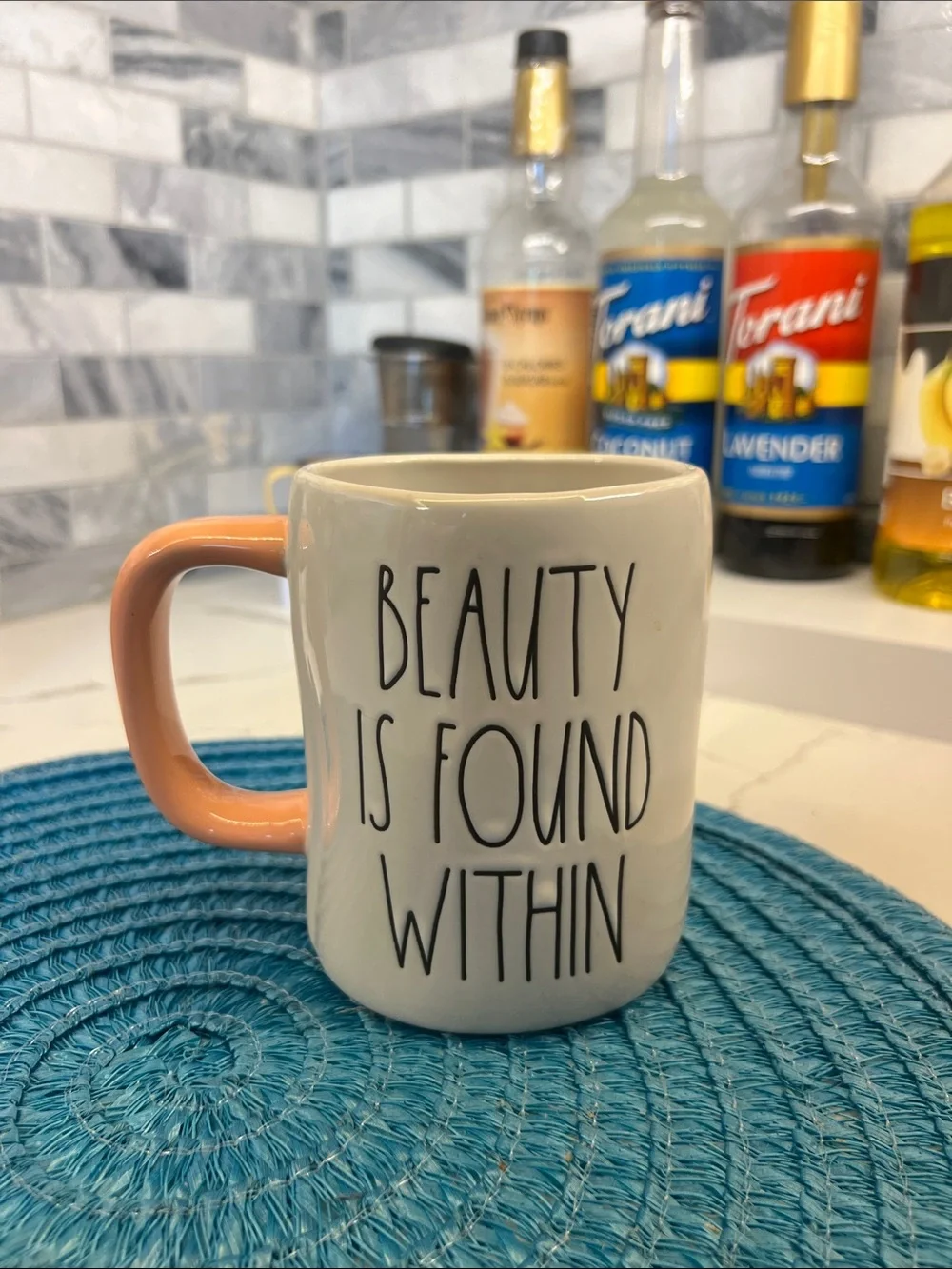 Rae Dunn x Disney Princess Belle Coffee Mug 